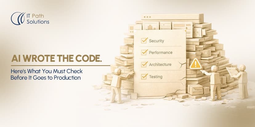 AI Wrote the Code. Here's What You Must Check Before It Goes to Production