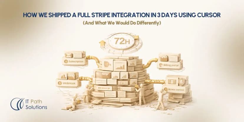 How We Shipped a Full Stripe Integration in 3 Days Using Cursor (And What We Would Do Differently)