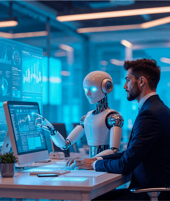 man-robot-working-together-high-tech-office