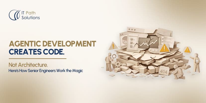 Agentic Development Creates Code. Not Architecture. Here's How Senior Engineers Work the Magic